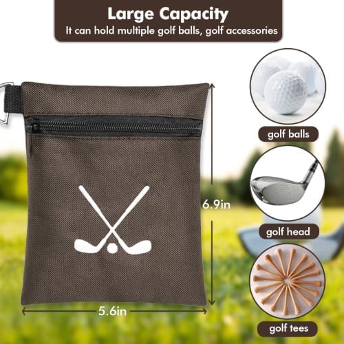 Golf Tee Bag, Waterproof Golf Tee Pouch - Image 3
