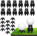 Golf Simulator Tees, 24 Pack, 12 Tall 12 Short Golf Tees by AdventureBuiltHomePerfected