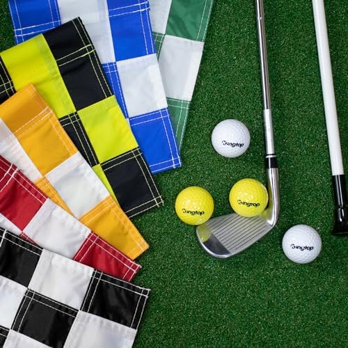 KINGTOP Checkered Mini Golf Flags - Image 6