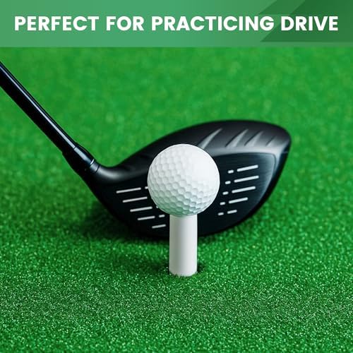 Seticek Rubber Golf Tees for Mats | Golf Tees for Driving Range & Indoor - Image 2