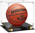 Basketball Display Case UV Protected Acrylic Showcase by Leffis