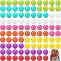 Coopay 24/50/100 Pack Practice Baseball 42mm Mini Plastic Hollow Softballs by Coopay