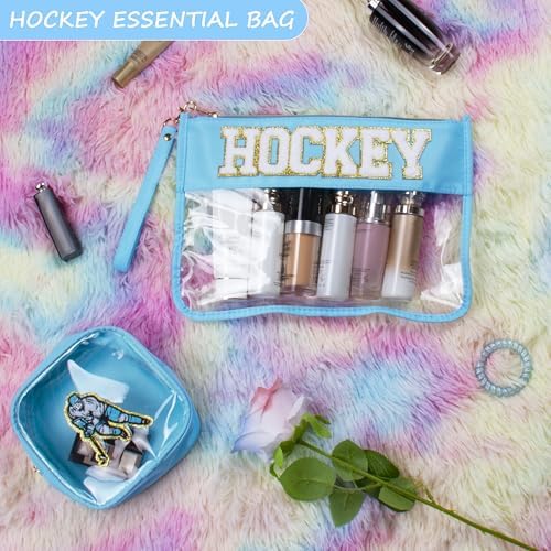 BuyCard 2 Pcs Hockey Gifts Makeup Bag - Image 6