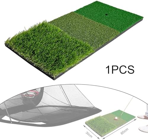 Golf Hitting Mat Swing Mat Portable Home Use Training Matt Driving Range Mat PP - Image 5