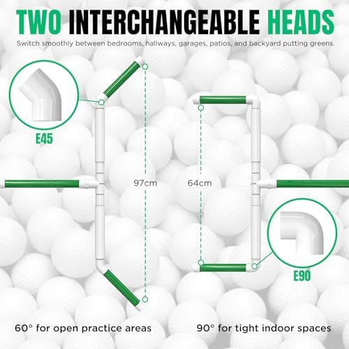 DURARANGE Portable Golf Ball Sweeper, Self-Standing Modular Tool - Image 4