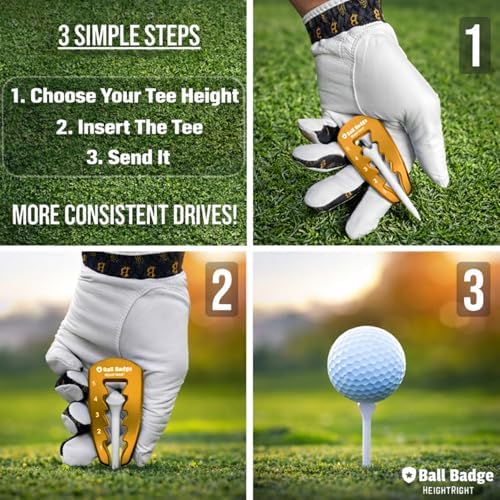 HeightRight Adjustable Golf Tee Height Tool - Image 5