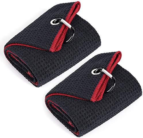 Mile High Life Tri-fold Golf Towel | 16" X 24" | Premium Microfiber Fabric | by MileHighLife