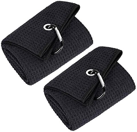Mile High Life Tri-fold Golf Towel | 16" X 24" | Premium Microfiber Fabric | by MileHighLife