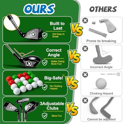 YESHIN Upgraded Kids Toy Golf Set - Image 7