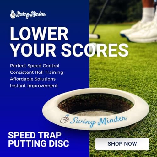 Swing Minder Speed Trap Putting Ring, 4.25" Golf Putting Target - Image 6