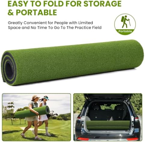 Golf Hitting Mat 5x4ft & 6x4ft, XL 26mm Professional Golf Practice Mat - Image 7