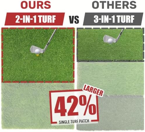 COSPORTIC Foldable Golf Hitting Mat - Image 2