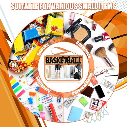 BuyCard Basketball Gifts Makeup Bag - Image 4