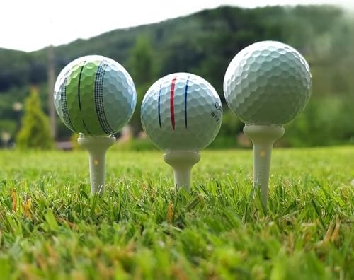 BIRDIE79 Big Easy Golf Tees, 0.75" Big Head, Adjustable Height, 12 Pack. - Image 4