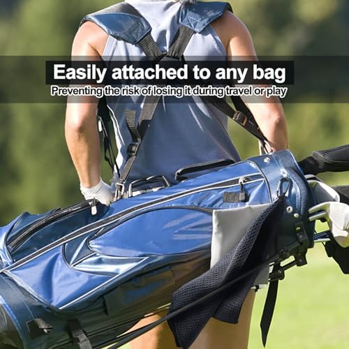 Quacc Premium Black Golf Towel - Image 6