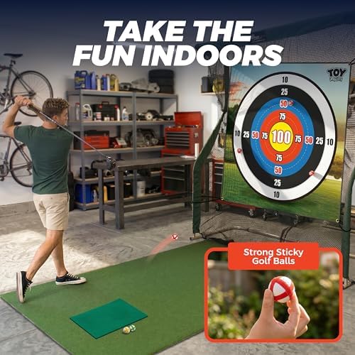 TOY Life Chipping Golf Practice Mats Golf Game Training Mat Indoor Outdoor Games - Image 5