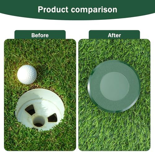 6 Pack Golf Hole Cup Cover Fits Standard 4.25" Aluminum & Plastic Golf Cups - Image 4