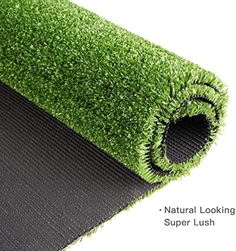 Artificial Grass Turf, 5ft x 43ft Indoor Outdoor Fake Astroturf Rug Carpet Mat - Image 2