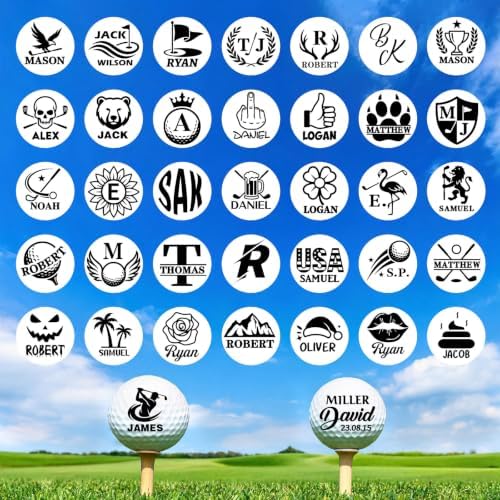 Golf Ball Stamp Personalized, Golf Gifts - Image 7