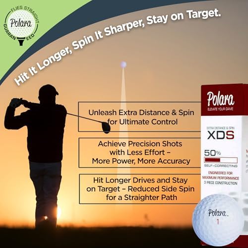 Polara Self-Correcting Golf Balls, Soft Feel, Straighter Flight - Image 5