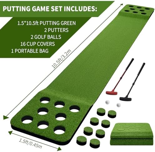 Wekin Golf Indoor Putting Green Mat - Image 6