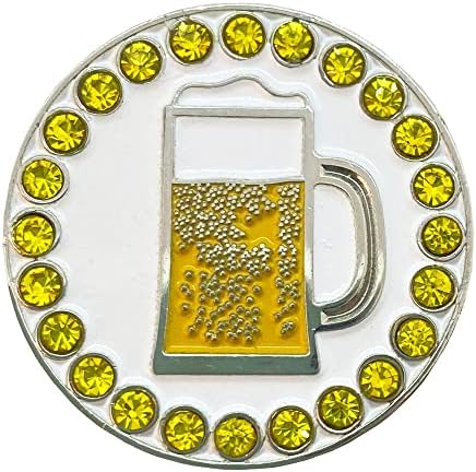 Giggle Golf Happy Hour Bling Golf Ball Marker - Image 3