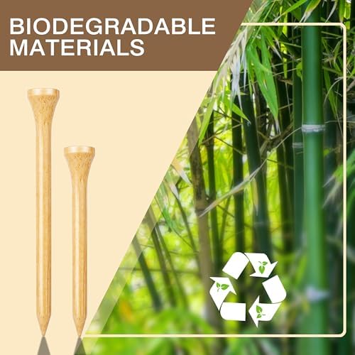 Professional Plastic or Wood or Rubber Golf Tees, Enhanced Durability & - Image 3