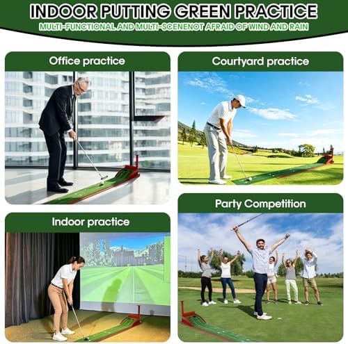 Putting Green Indoor, Golf Putting Mat - Image 7
