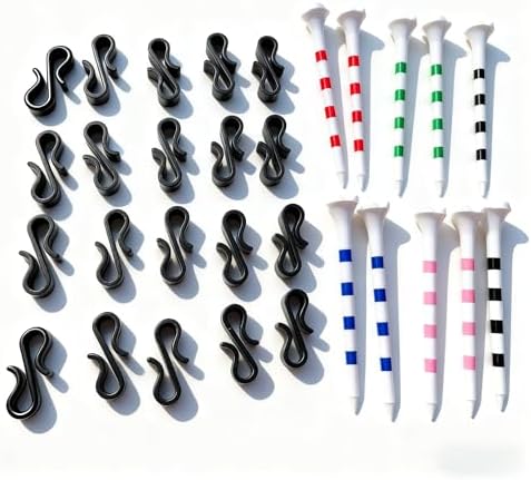 Golf Tee Holder Hat Clip, with 10 Golf Tees - Image 5