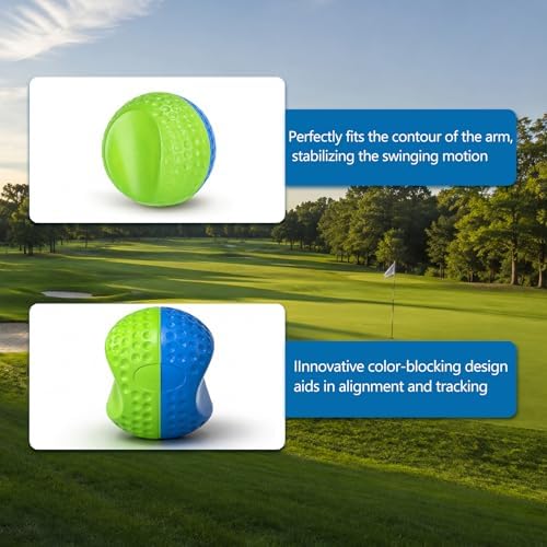 Golf Training Aid Ball, Golf Training Ball Between arms Optimize Impact - Image 6