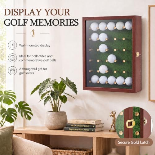 Novabright 30-Ball Golf Ball Display Case - Image 6
