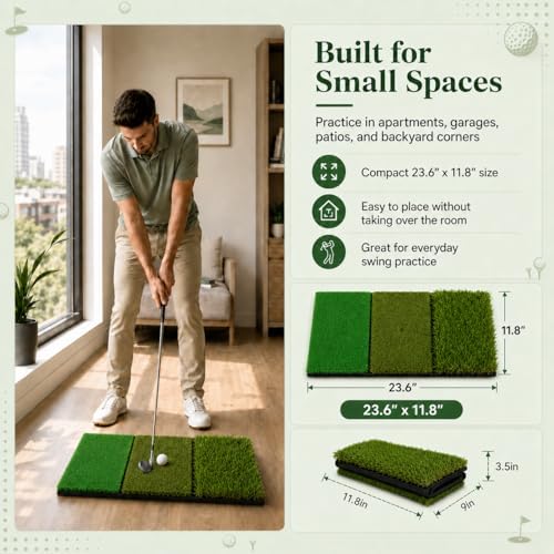Golf Practice Mat Golf Hitting Mat - Image 2