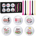 6Pcs Funny Golf Balls Set for Women, Practice Golf Balls for Men by PIUFAMChristmasGiftsBlanket