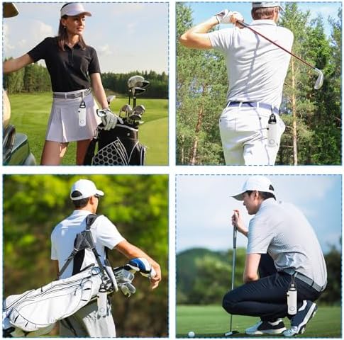 PATIKIL Golf Ball Carry Bag, Golf Tee Holder Pouch Portable Neoprene Golf Ball - Image 6