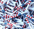 TRUESTRIKE Premium USA Golf Tees – 3¼" or 2¾" Durable Plastic Performance Tees by TRUESTRIKE