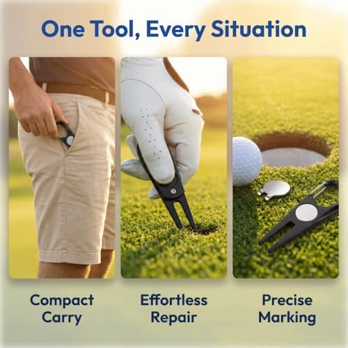 2Pcs Golf Divot Repair Tool Set - Image 7