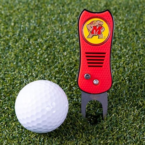 Team Golf NCAA Oklahoma Sooners Retractable Divot Tool Switchblade - Image 2