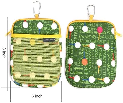CAIT CHAPMAN HOME COLLECTION Golf Pouch Bag - Image 5