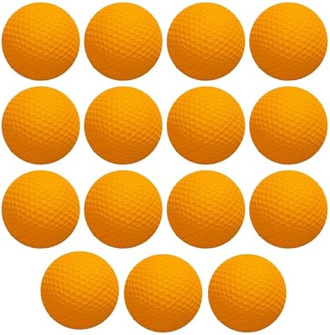 Foam Golf Balls Bulk 40, 24 or 15 Pack Practice Golf Ball Multicolor 41mm by D-Xam