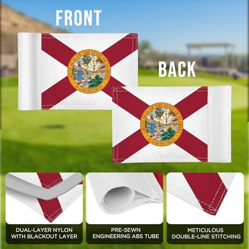 Florida State Mini Golf Flag, 6 x 8 in - Image 4