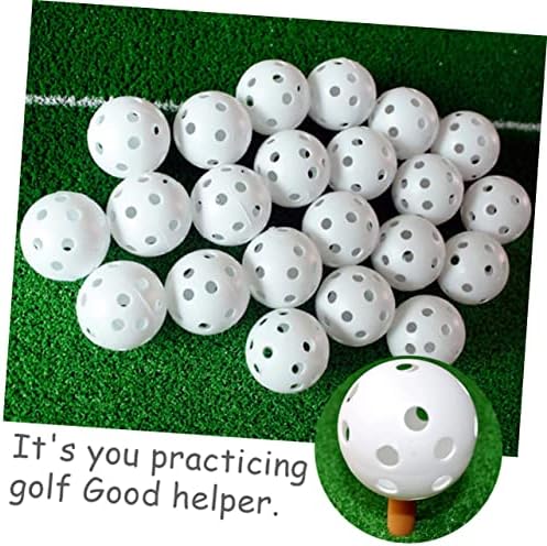 INOOMP 60pcs Air Flow Hollow Golf Training Balls - Image 2