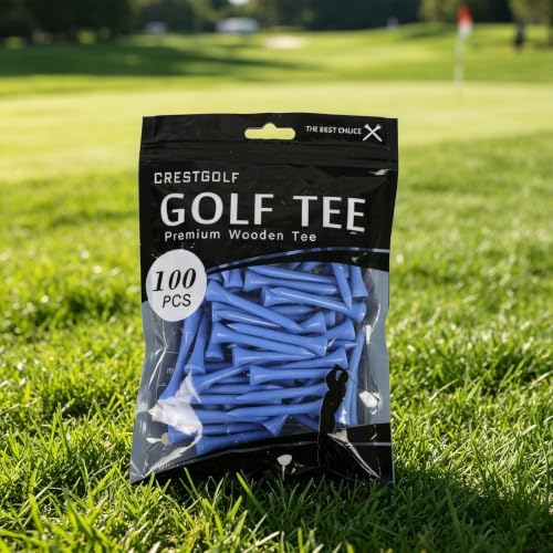 Crestgolf Professional 2 1/8" Deluxe Wood Golf Tees 100pcs - Image 4