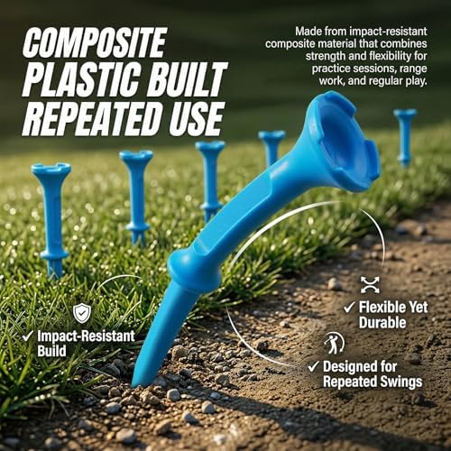 Stepped Golf Tees, 110/150 Count Mixed Size Golf Tees, 3-1/4" & 1-1/2" - Image 4