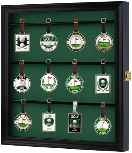 Golf Balls and Accessories Display Case Cabinet Rack by Display+Accessories