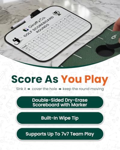 GIRAFFYCO Golf Putting Mat Set, Indoor Golf Game - Image 6