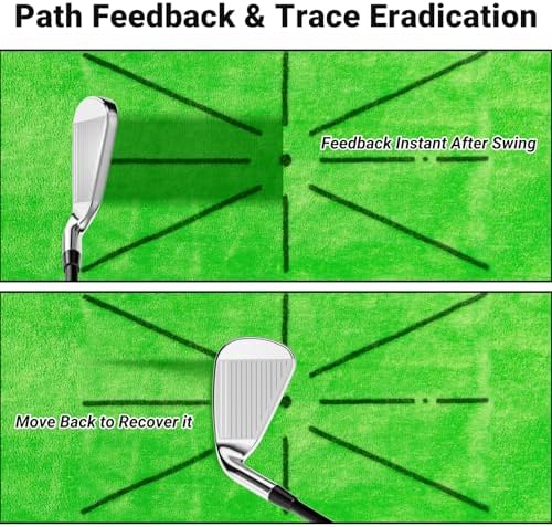 Golf Practice Mat, Golf Mats for Backyard Office & Garage Hitting Training - Image 4