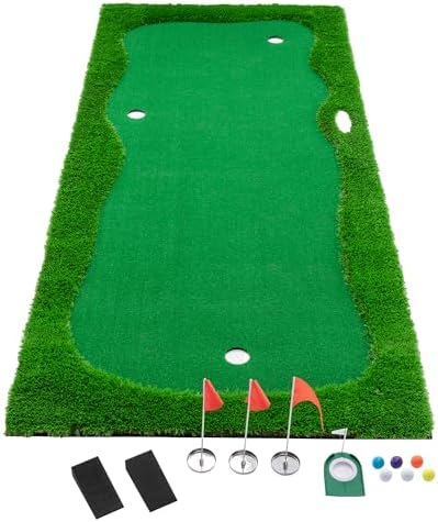 Golf Putting Green Mat Professional Practice Mat by Jaxilyn