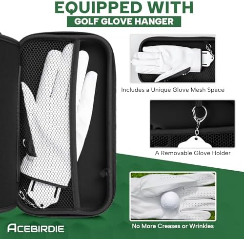 Golf Glove Holder Case with Glove Shaper - Image 3