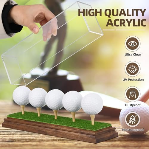 Hole in One Golf Ball Display Case Golf Ball Display Case Holder - Image 4