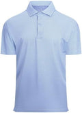 Alex Vando Mens Golf Shirt Moisture Wicking Classic Print Golf Shirts by AlexVando